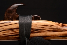 Tiger Myrtle Native American Flute, Minor, High D-5, #F25K